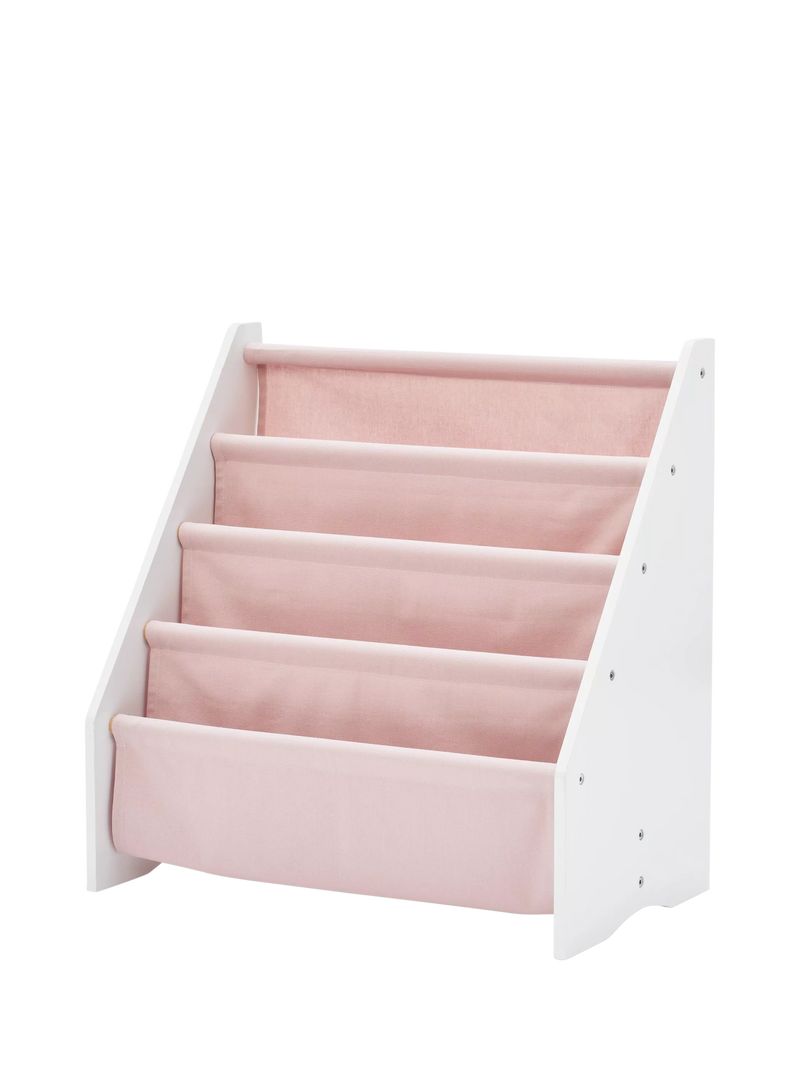 Great Little Trading Co sling bookcase chalk pink - British product