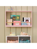 Great Little Trading Co Nightingale Bookshelf in chalk pink, UK version