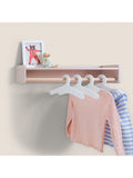 Great Little Trading Co children's clothes rail with shelf, imported from the UK