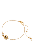 kate spade new york cubic zirconia interlink chain bracelet (British brand)