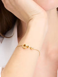 kate spade new york cubic zirconia interlink chain bracelet (British brand)