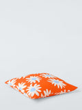 Marimekko cushion cover Rakastaa orange floral 50x50cm, imported from the UK