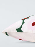 Marimekko Unikko cushion green 50x50cm, imported from the UK