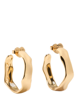 John Lewis kate spade new york Sculptural Hoop Earrings Gold- Buy online at McGrocer