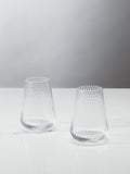 Vera Wang Swirl crystal highball glasses set of 2 440ml, imported from the UK