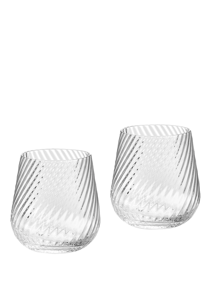 Vera Wang crystal glass tumbler set of 2 365ml - British product