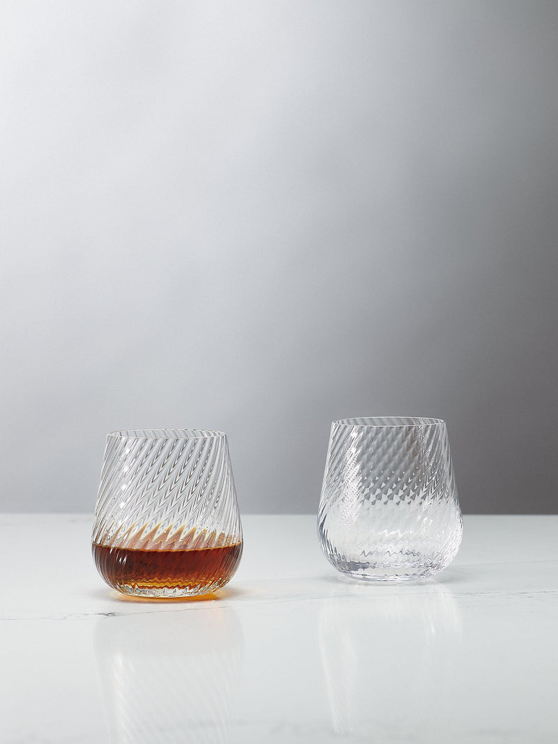 Vera Wang crystal glass tumbler set of 2 365ml - British product