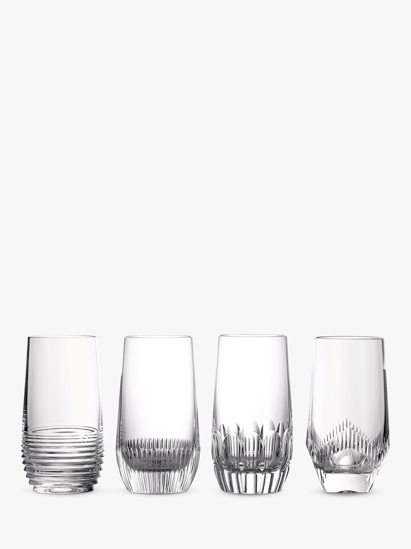 Waterford Crystal clear cut glass highball, 430ml (British brand)