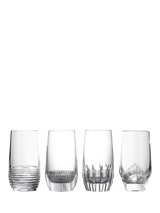 John Lewis Mixology Cut Glass Highball, 430ml, Clear- Buy online at McGrocer