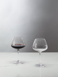 Vera Wang Swirl crystal wine glasses set of 2 690ml, UK version