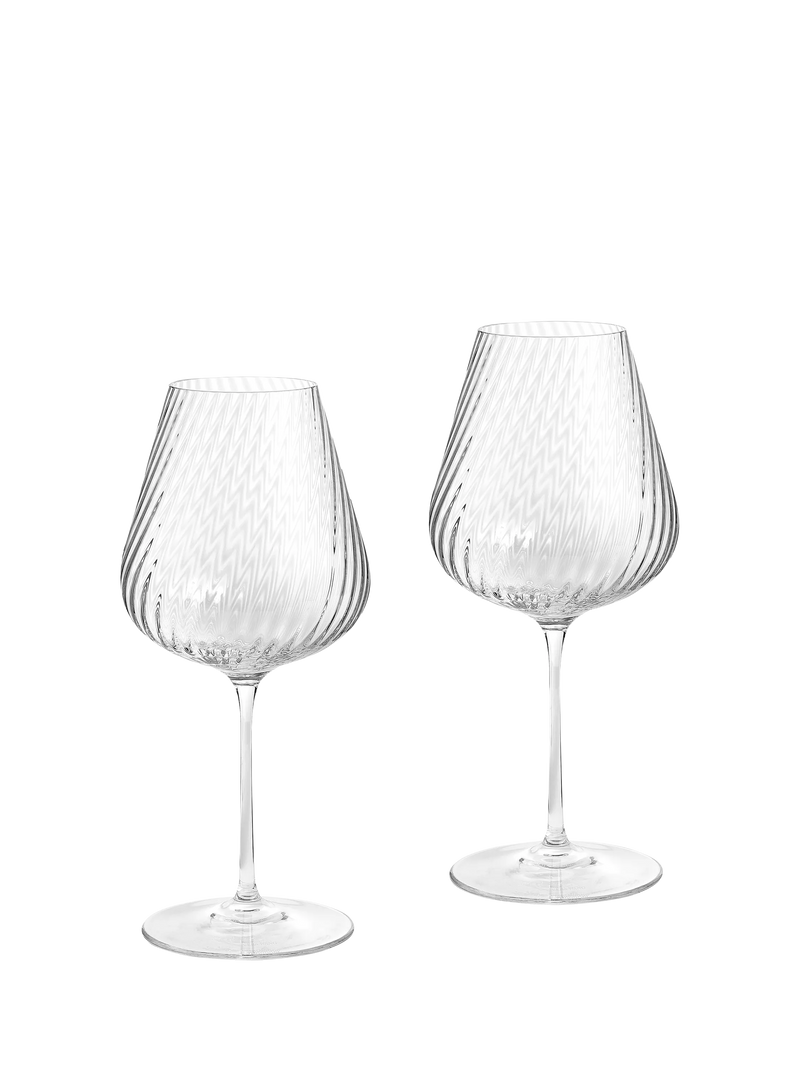 Vera Wang Swirl white wine glass set 440ml, UK version