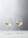 Vera Wang Swirl white wine glass set 440ml, UK version