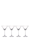 Set of four Waterford crystal martini glasses, 210ml capacity (British brand)