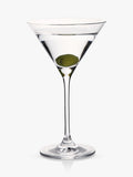 Set of four Waterford crystal martini glasses, 210ml capacity (British brand)