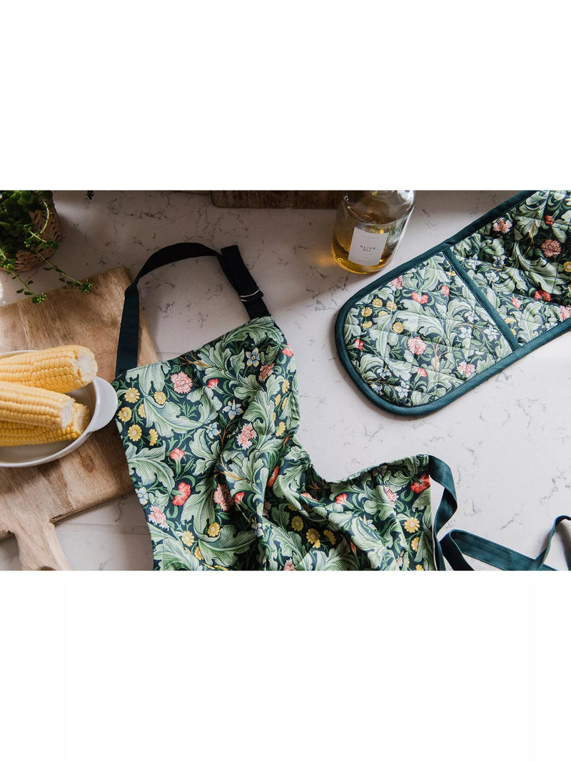 Museums & Galleries William Morris organic cotton double oven gloves (British brand)