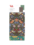 Museums & Galleries Strawberry Thief tea towel pair blue - British product