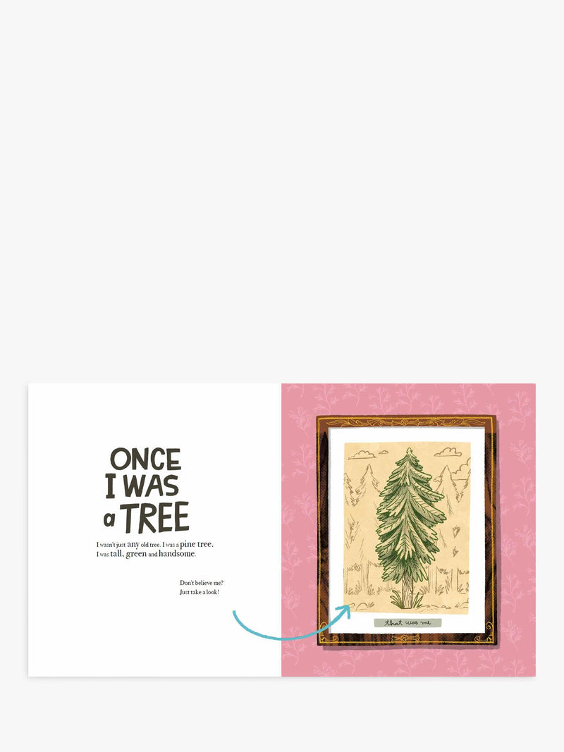 Nosy Crow picture book Once I Was a Tree hardback (British brand)