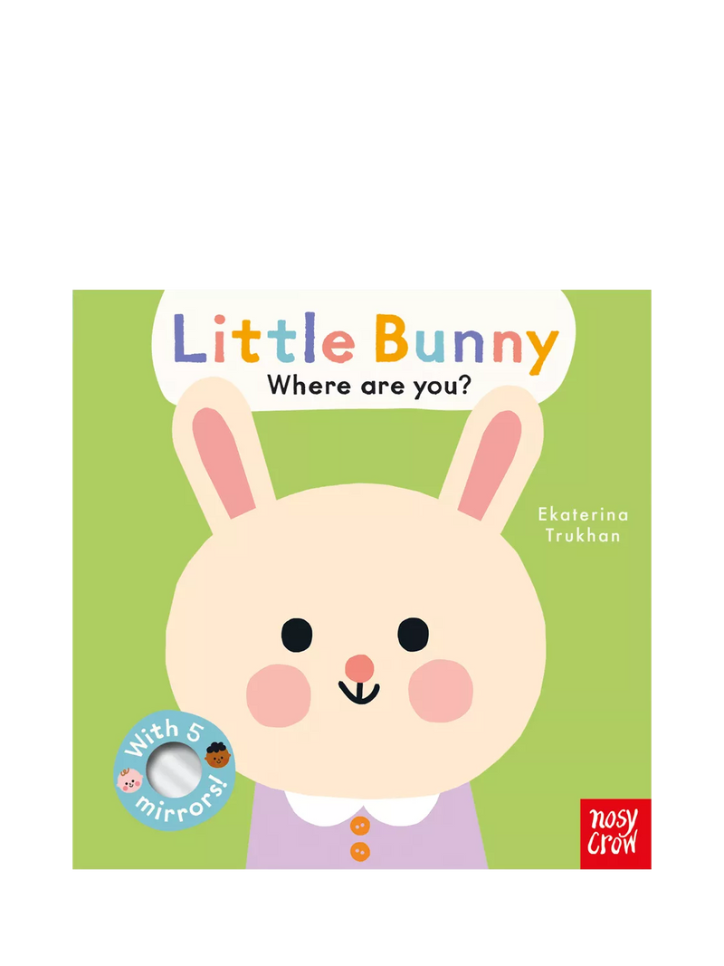 Nosy Crow Little Bunny board book with mirror flaps (British brand)