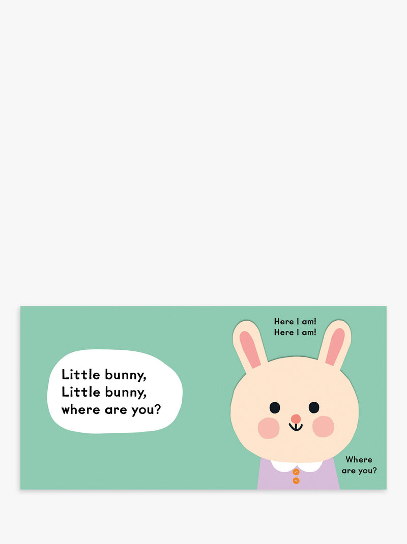 Nosy Crow Little Bunny board book with mirror flaps (British brand)