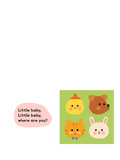 Nosy Crow Little Bunny board book with mirror flaps (British brand)