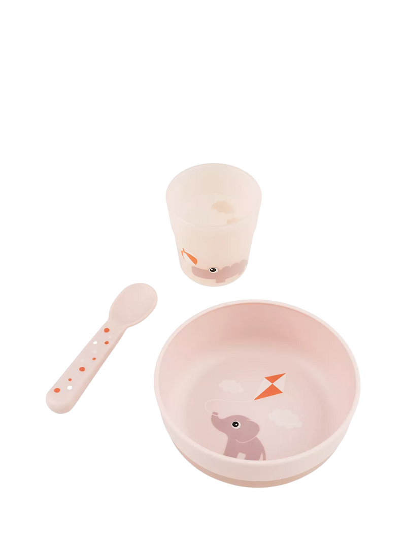 Done by Deer First Meal Bowl Spoon Mug Set - British product