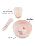 Done by Deer First Meal Bowl Spoon Mug Set - British product
