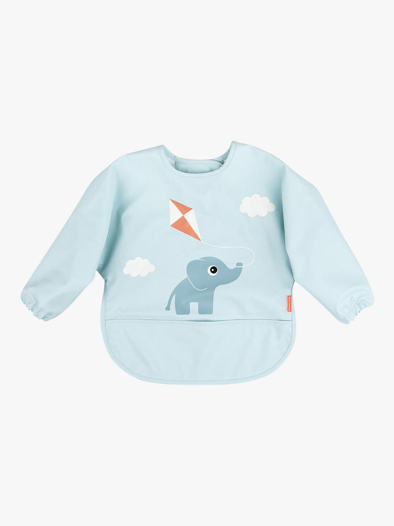 Done by Deer Long Sleeve Pocket Bib Elphee Motif - British product