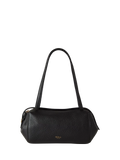 Mulberry Meadow Small Leather Hobo Bag, Black