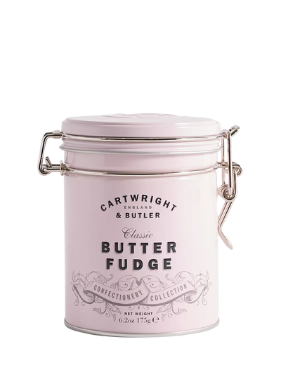 John Lewis Cartwright & Butler Butter Fudge Tin 175g- Buy online at McGrocer