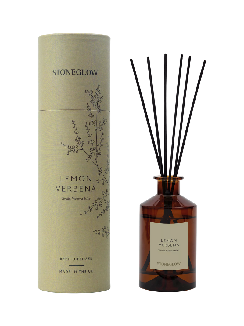 Stoneglow Lemon Verbena Reed Diffuser 160ml - British product