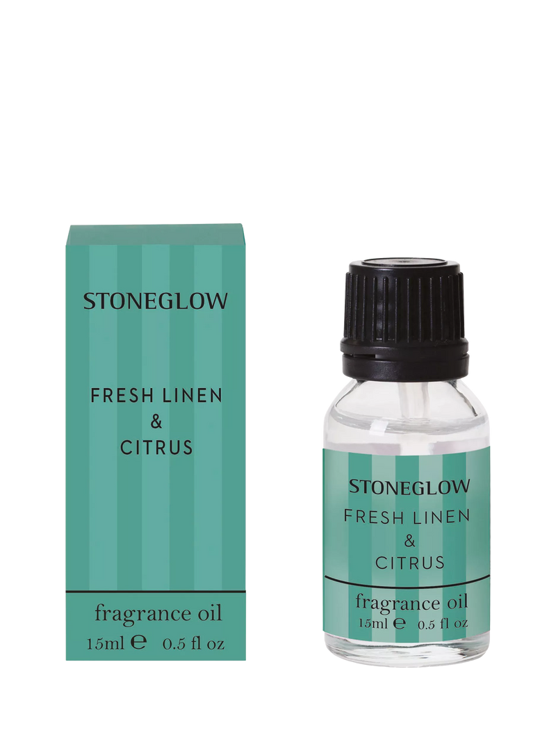 Stoneglow Linen & Citrus fragrance oil 15ml - British product