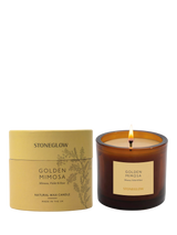 John Lewis Stoneglow Golden Mimosa Scented Candle, 210g- Buy online at McGrocer