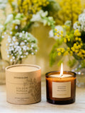 Stoneglow Golden Mimosa scented candle 210g - British product