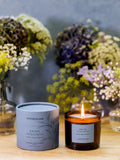 Stoneglow Grape Hyacinth scented candle 210g, imported from the UK