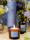 Stoneglow Grape Hyacinth scented candle 210g, imported from the UK