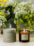Stoneglow lemon verbena scented candle 210g, imported from the UK