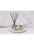 Stoneglow Linen & Citrus scented candle 200g (British brand)