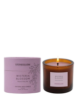 John Lewis Stoneglow Wisteria Bloom Scented Candle 210g- Buy online at McGrocer
