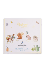 John Lewis Charbonnel et Walker Peter Rabbit Mini Milk Chocolate Bar Tin 150g- Buy online at McGrocer