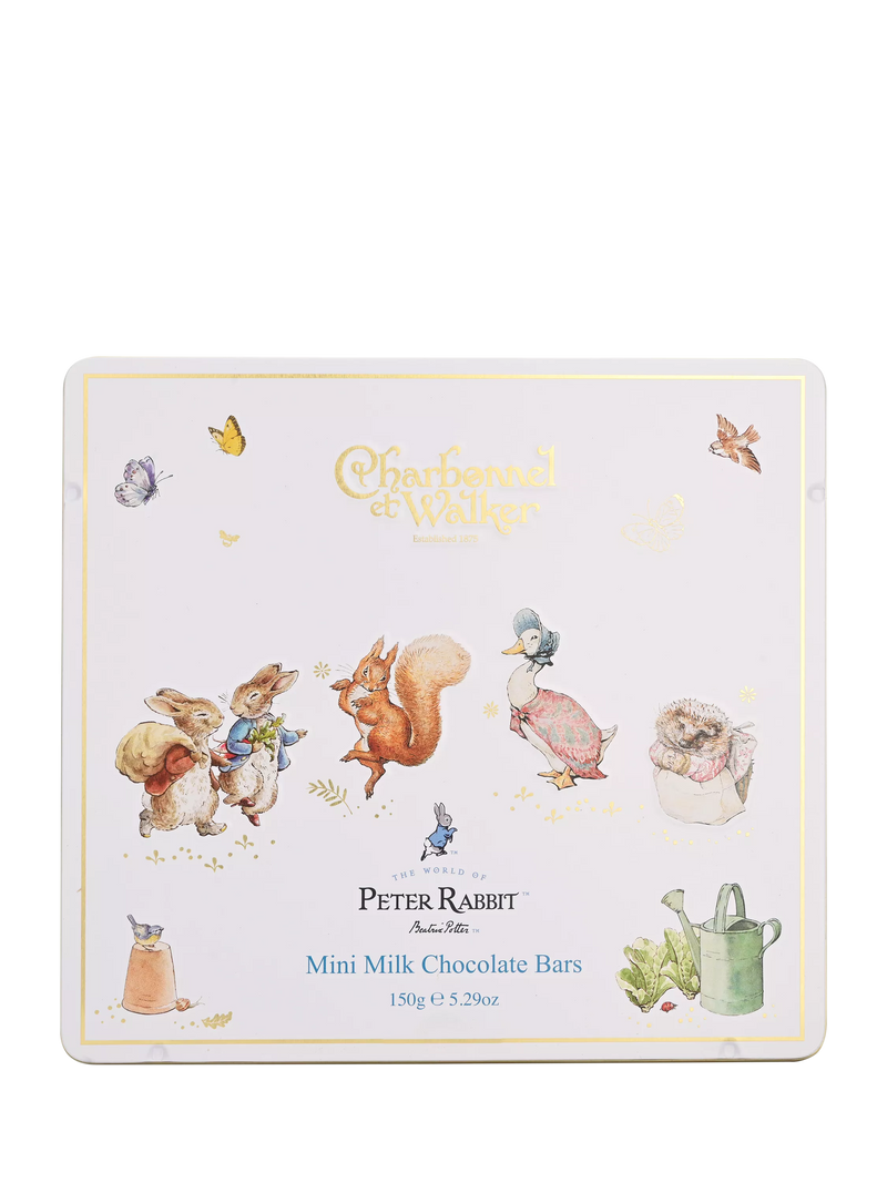 Charbonnel et Walker Peter Rabbit milk chocolate tin 150g (British brand)