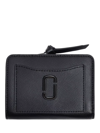 John Lewis Marc Jacobs Utility Snapshot Mini Compact Wallet, Black- Buy online at McGrocer