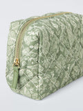 John Lewis Sanderson Tamizart wash bag green British brand