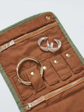 John Lewis x Sanderson jewellery roll orange, imported from the UK