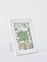 John Lewis John Lewis x Sanderson Etched Ceramic Photo Frame, White- Buy online at McGrocer