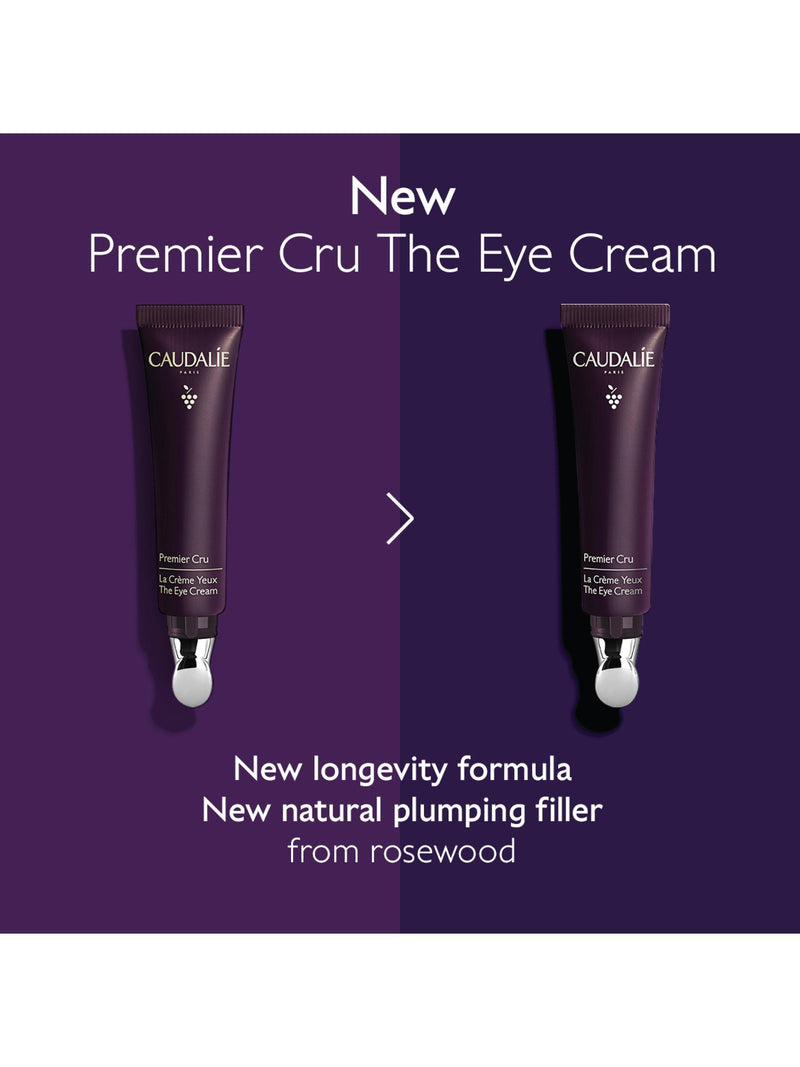 Caudalie Premier Cru anti-ageing eye cream 15ml, imported from the UK