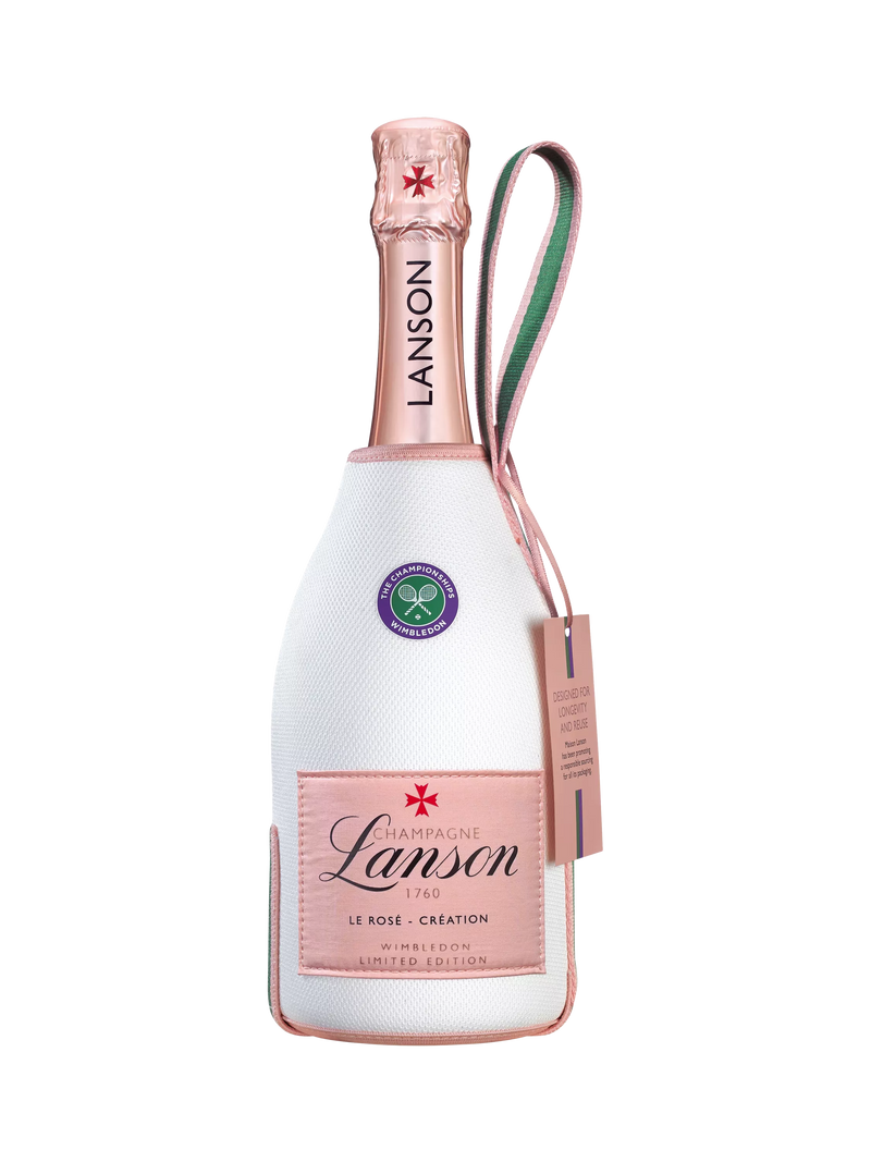 Lanson Le Rose Creation champagne gift 75cl (British brand)