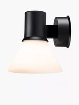 John Lewis Anglepoise Type 80 W4 Glass Wall Light, Black- Buy online at McGrocer