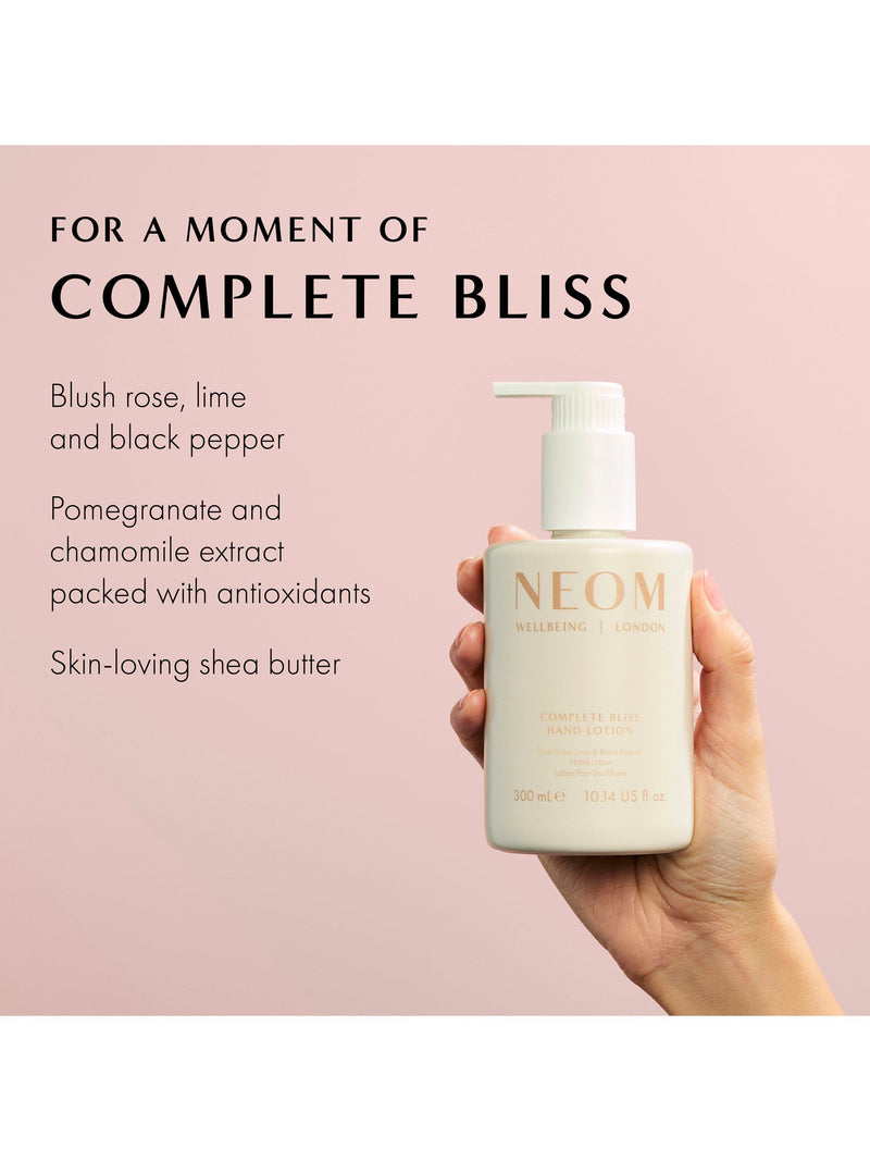 NEOM Complete Bliss Hand Lotion 300ml - British product