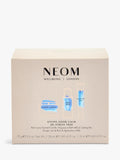 NEOM de-stress trio gift set with candle, bath milk, calming pen (British brand)