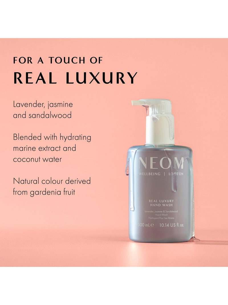NEOM Real Luxury Hand Wash 300ml, imported from the UK